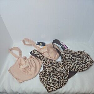 bundle Wacoal Lace Full Figure Underwire Bra size 42DD